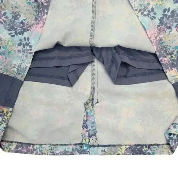 Tee Time Women's Gray Blue White Poly/Spandex Spring Morning Golf Tennis Skirt S - Picture 7 of 13